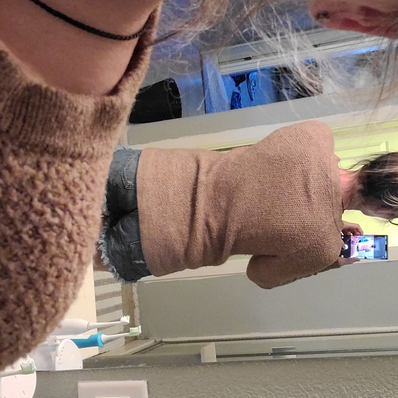 AWESOME KNIT sweater with shoulder side zip - Picture 2 of 7